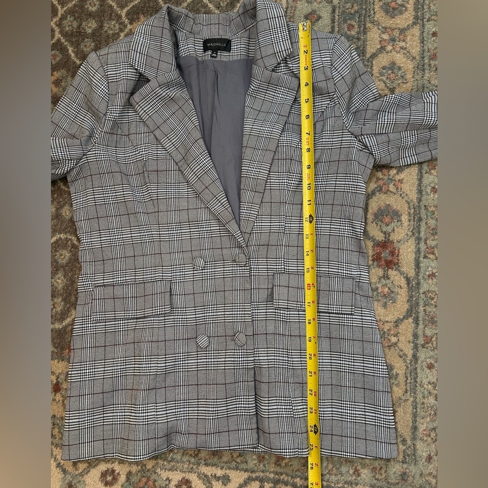 MAJORELLE Rhea Blazer in Pewter - Picture 10 of 10